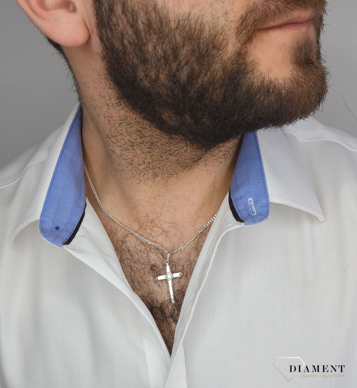 Łańcuszek srebrny 925 Pancerka rodowana DIA-LAN-758512-60-925 2,5mm (1).jpg